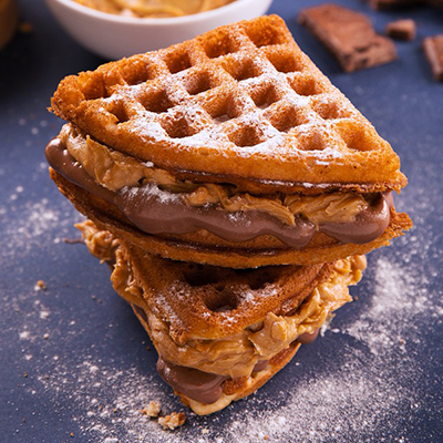 "Snickers Waffle (Belgian Waffle) - Click here to View more details about this Product